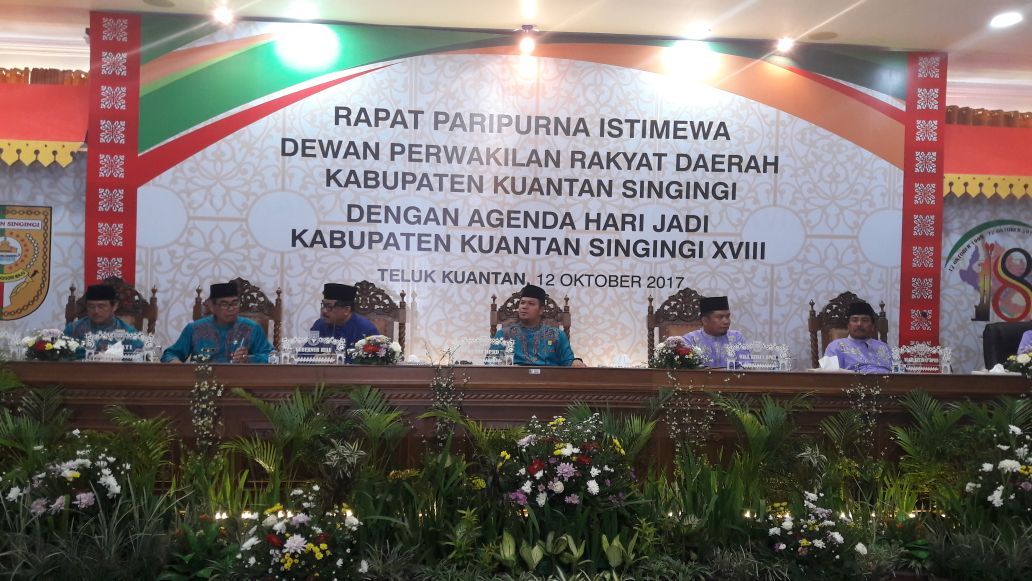 DPRD Kuansing Apresiasi Kemajuan Kabupaten 18 Tahun Terakhir