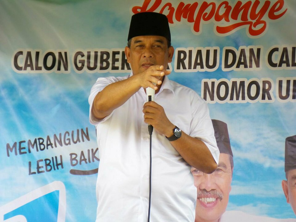 Kampanye Dialogis di Bengkalis, Edi Natar : Berikan Edukasi Yang Baik Kepada Masyarakat