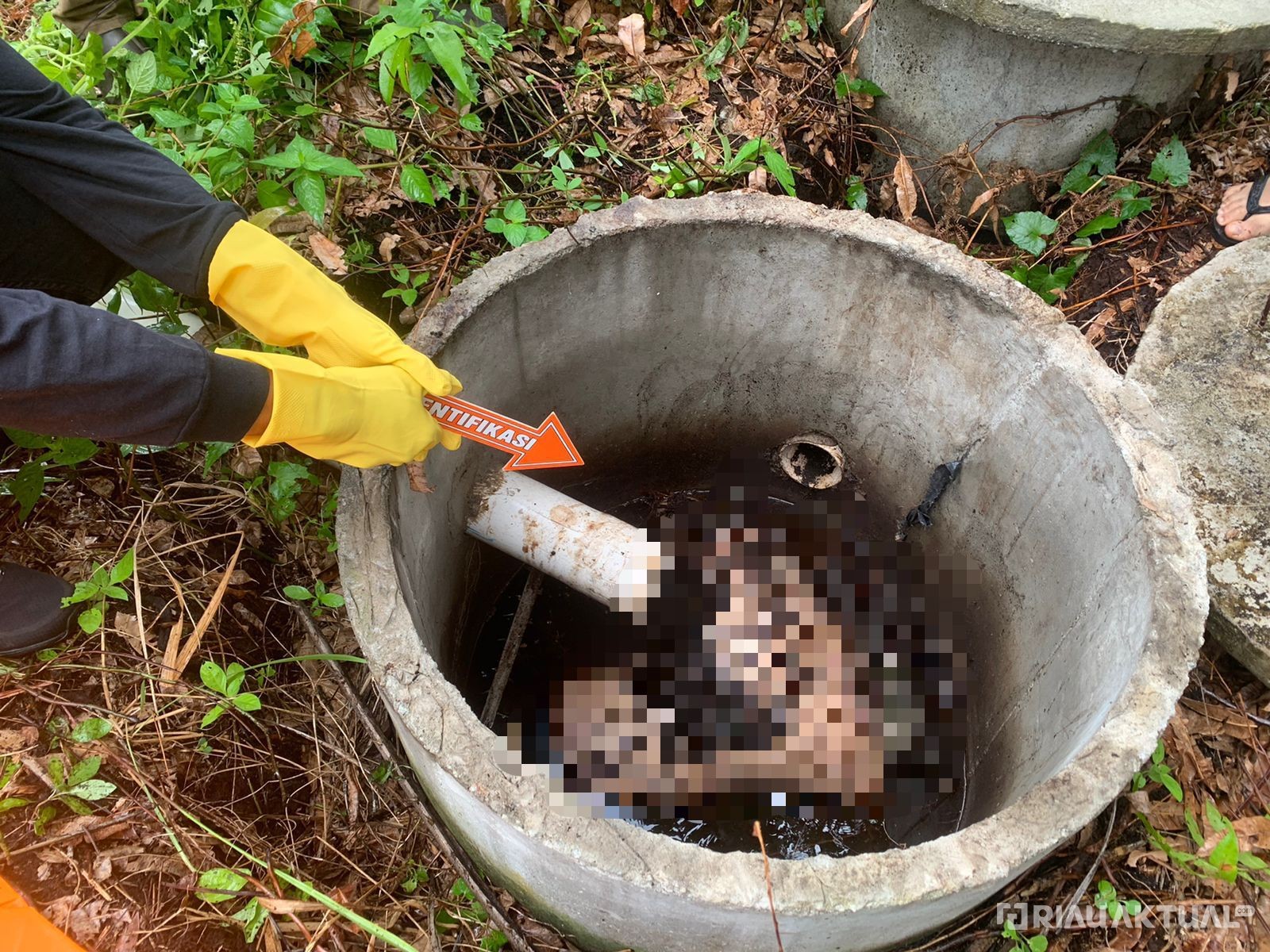 Polres Bengkalis: Kuat Dugaan Mayat Wanita Yang Ditemukan di Dalam Septic Tank Korban Pembunuhan 