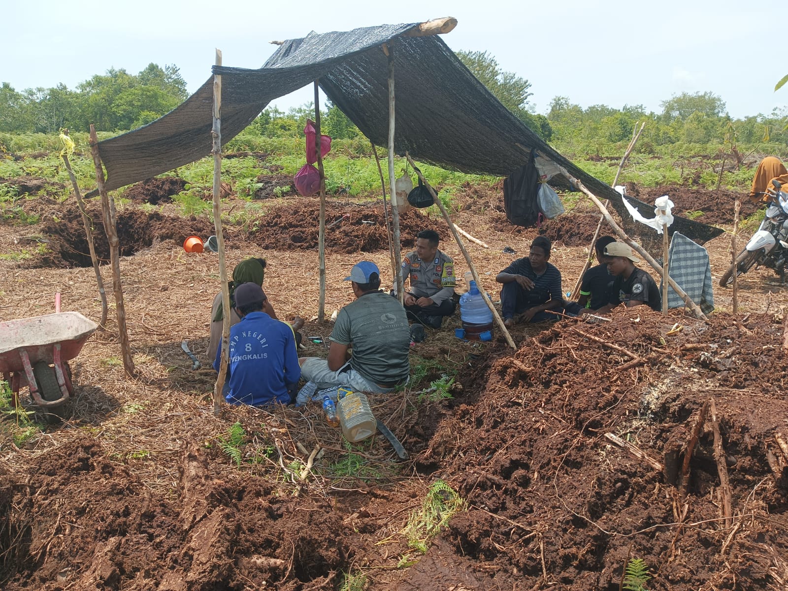 Polsek Bengkalis Gelar Silaturahmi Kamtibmas Jelang Pilkada