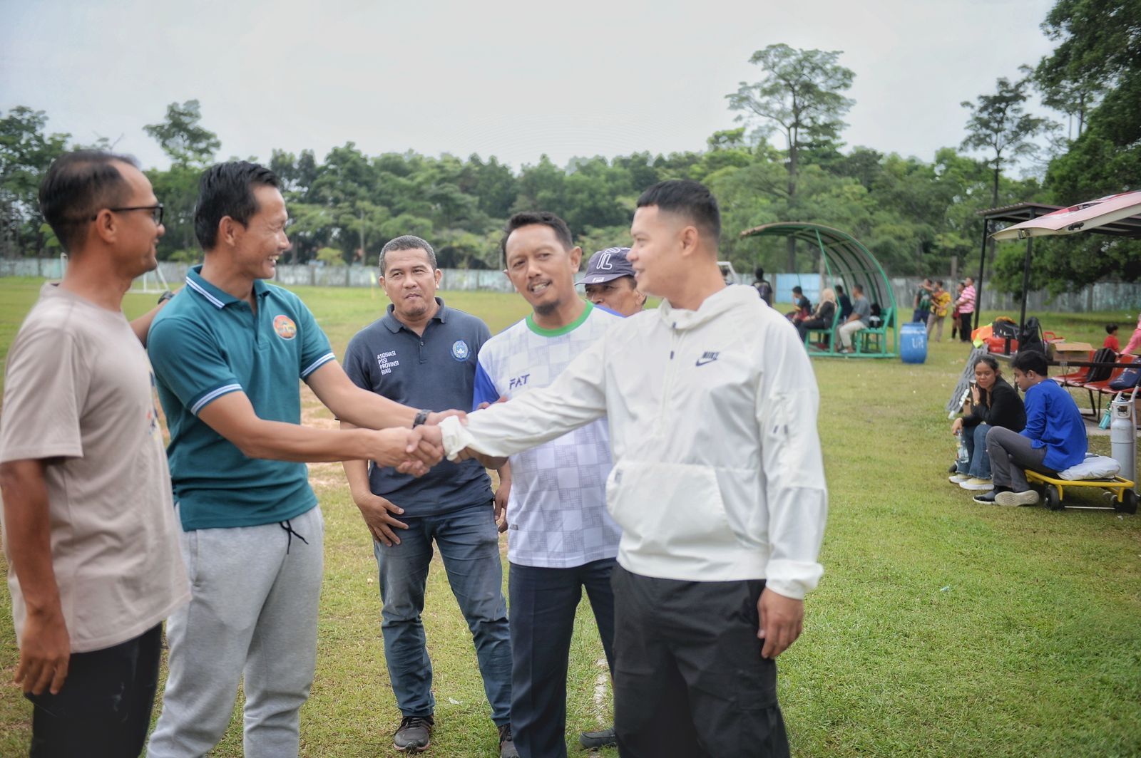 Dispora Pekanbaru Tinjau Pelaksanaan Sepak Bola Liga 1 Askot PSSI 2024