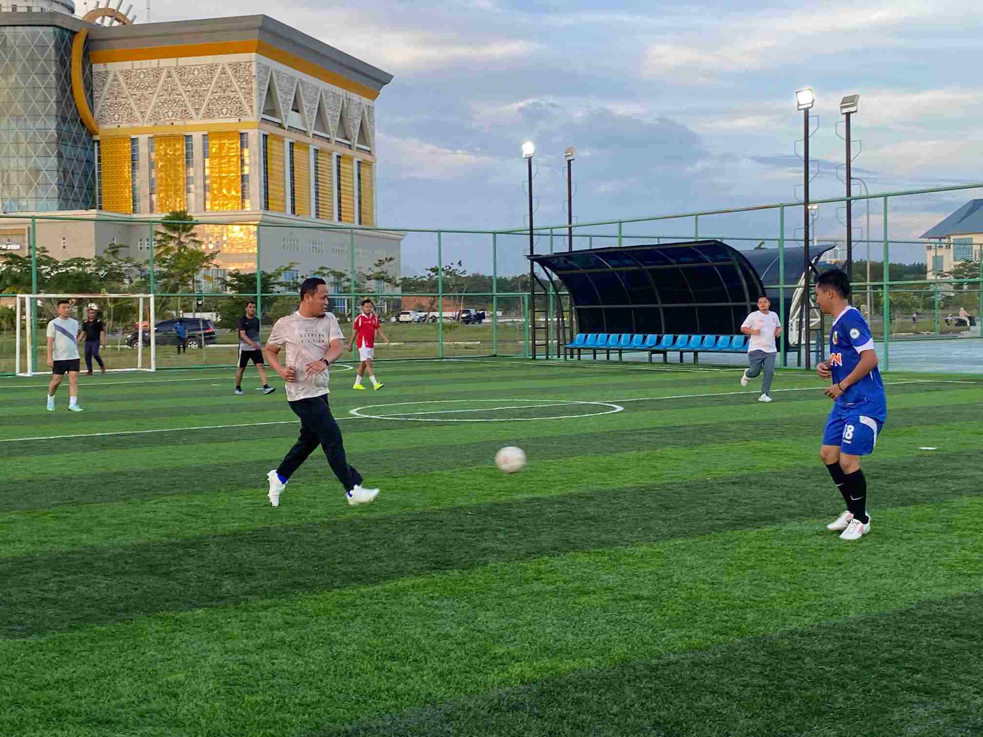 Aktif Berolahraga, ini Cara Wako Agung Dekatkan Diri dengan ASN