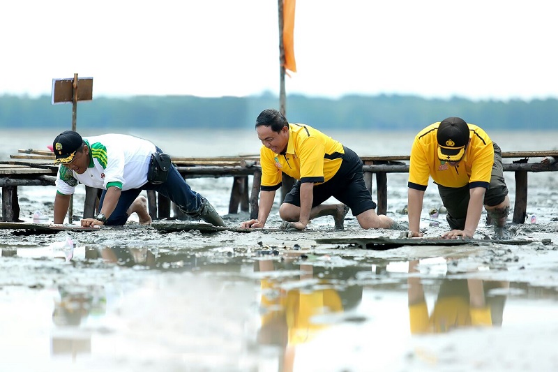 Akui Unik, Bupati Inhil Sedikit Kecewa Dengan Festival Menongkah Tahun 2017