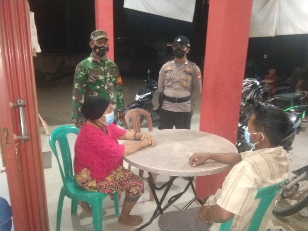 Polsek Kerumutan Lakukan Patroli KRYD C3 Malam Hari