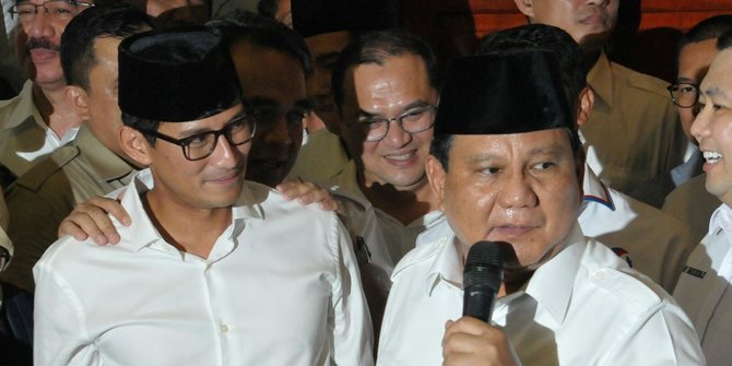 Breaking News : Prabowo Gandeng Sandiaga Uno Maju Pilpres