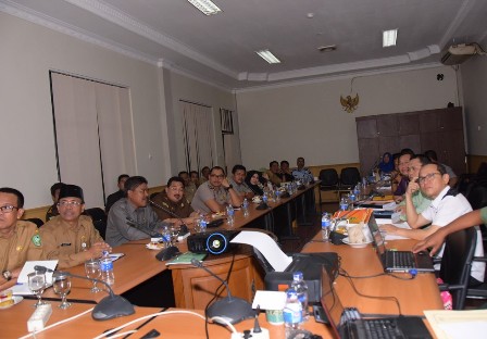 Abdul Kadir Pimpin Rapat Lintas Sektoral Bersama Forkopinda