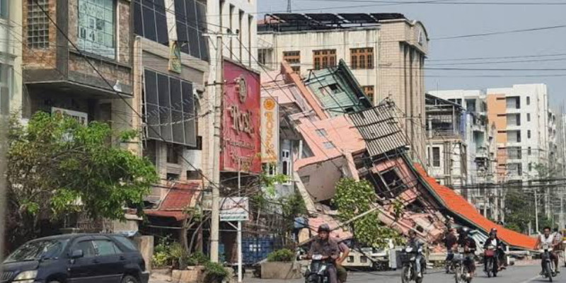 Gempa Dahsyat Guncang Myanmar, Korban Tewas Capai 144 Orang