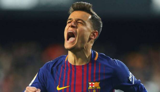 Cetak Gol Perdana, Coutinho Ikut Antar Barcelona ke Final Copa del Rey