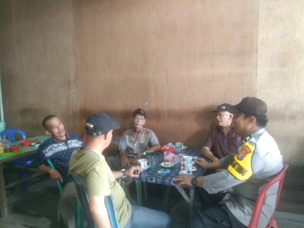 Polsek Gaung Cooling System, Ajak Warga Berpartisipasi dalam Pemilu 2024