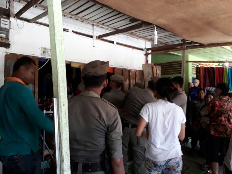 Tak Ditempati, 20 Kios Dipasar Palapa Pekanbaru Disegel