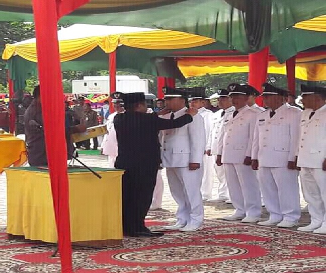 Bupati Bengkalis Lantik 22 Kades Terpilih di 4 Kecamatan