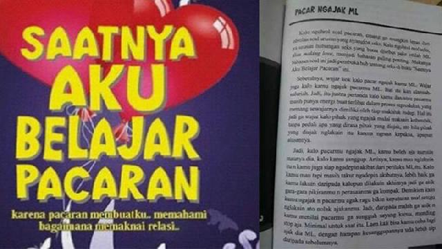 Buku Belajar Pacaran Dilarang di Bengkalis