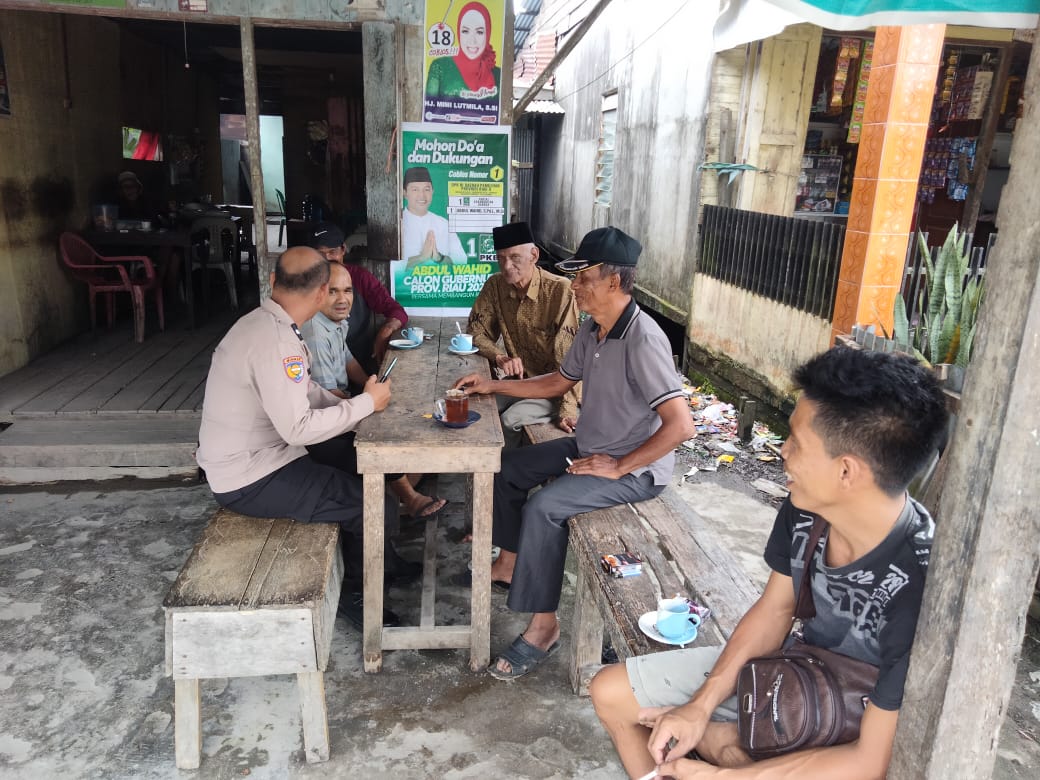 Cooling System, Polsek Sungai Batang Ajak Masyarakat Datang ke TPS 14 Ferbruari 2024