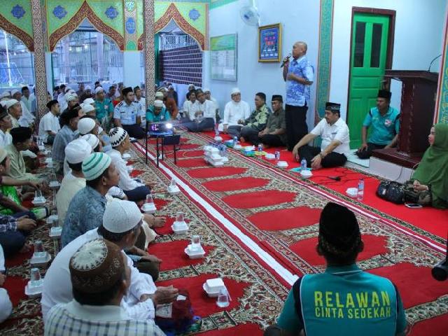 Rusli Zainal dan Faisal Aswan Gagas Majelis Cinta Sedekah di Lapas