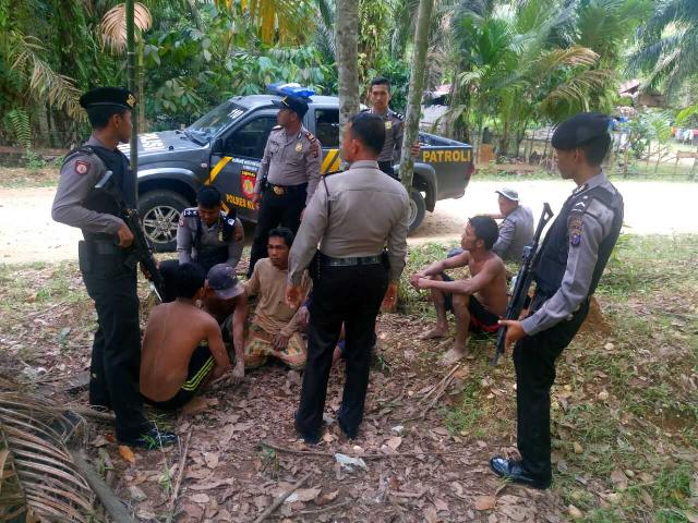 Tim Operasional Polres Kuansing, Berhasil Amankan Pelaku PETI, di dua Kecamatan