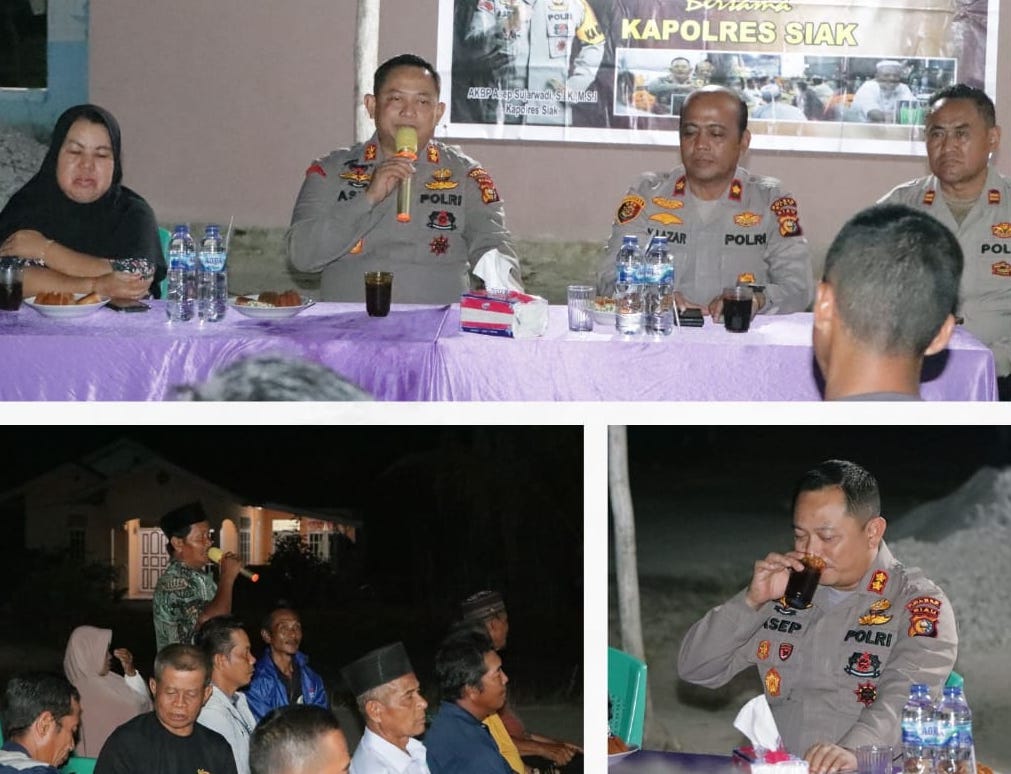 Kapolres Siak Gelar 'Ngopi Mas' untuk Tingkatkan Kamtibmas dan Sosialisasi Pilkada