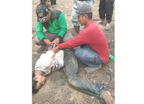 Ngeri, Curiga Istri Selingkuh, Suami Tebaskan Parang Berkali-kali