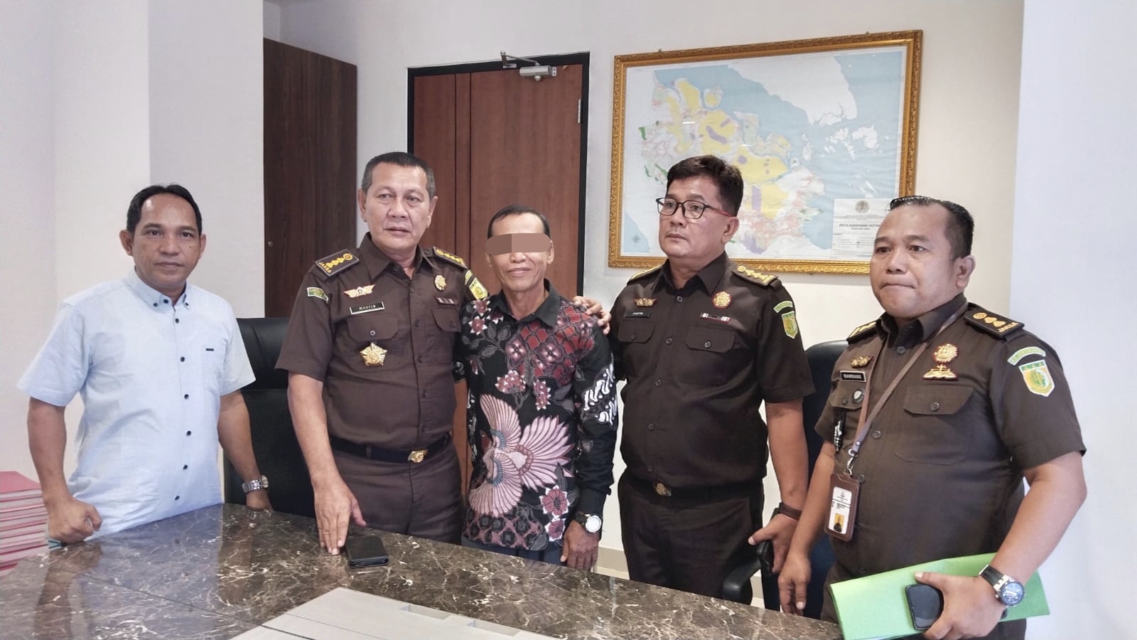 Buron 5 Tahun, Kejati Riau Amankan Tarmizi Terpidana Pemalsuan Surat Tanah
