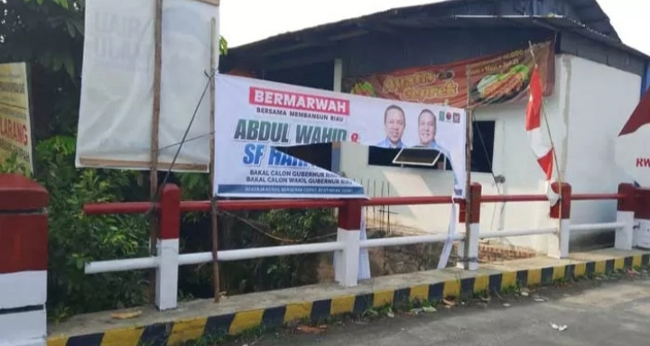 Baliho Dirusak, Pilkada Riau Diwarnai Aksi Lapor Polisi Hingga Sayembara Mencari Pelaku