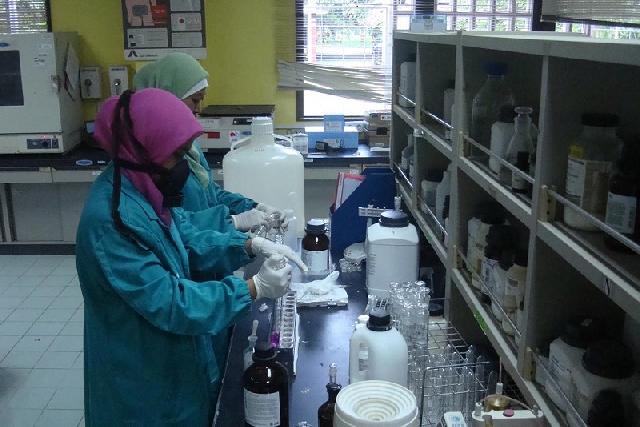 Ini dia cara BBPOM Pekanbaru Lakukan Uji Sample Makanan Kimteng