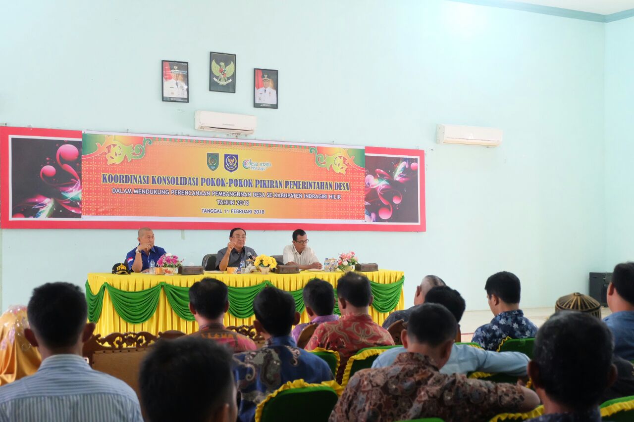 Rakor Pokok Pemdes, Kades Harapkan Program Unggulan Tetap Dilanjutkan