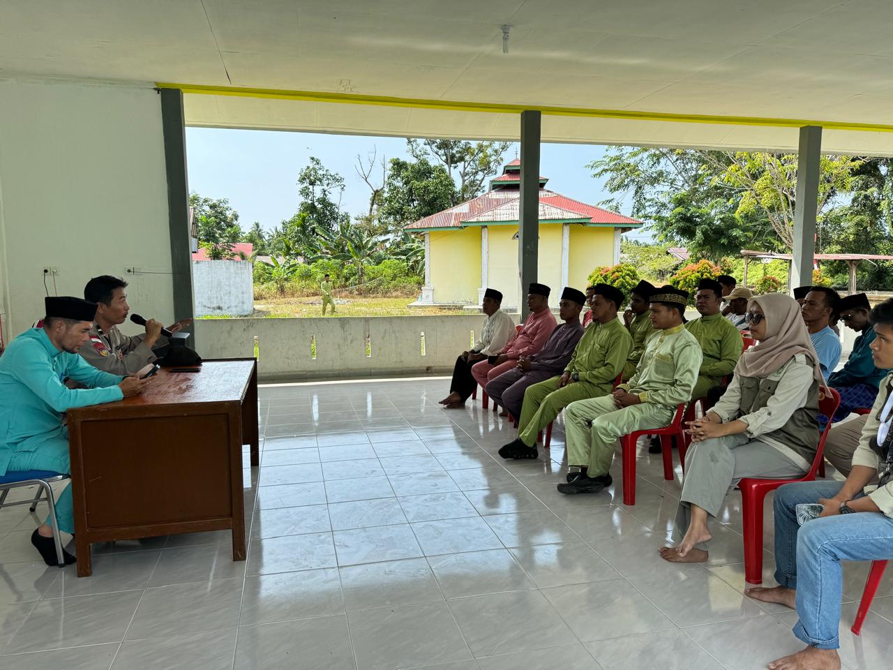 Polsek Rupat Utara Gencarkan Kegiatan Cooling System untuk Ciptakan Pilkada 2024 yang Aman dan Damai