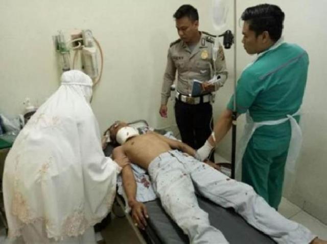 Mahasiswa dan Pelajar Bengkalis Luka Parah