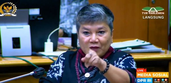 Politisi PDIP Ribka Tjiptaning Menolak Disuntik Vaksin Sinovac Asal China