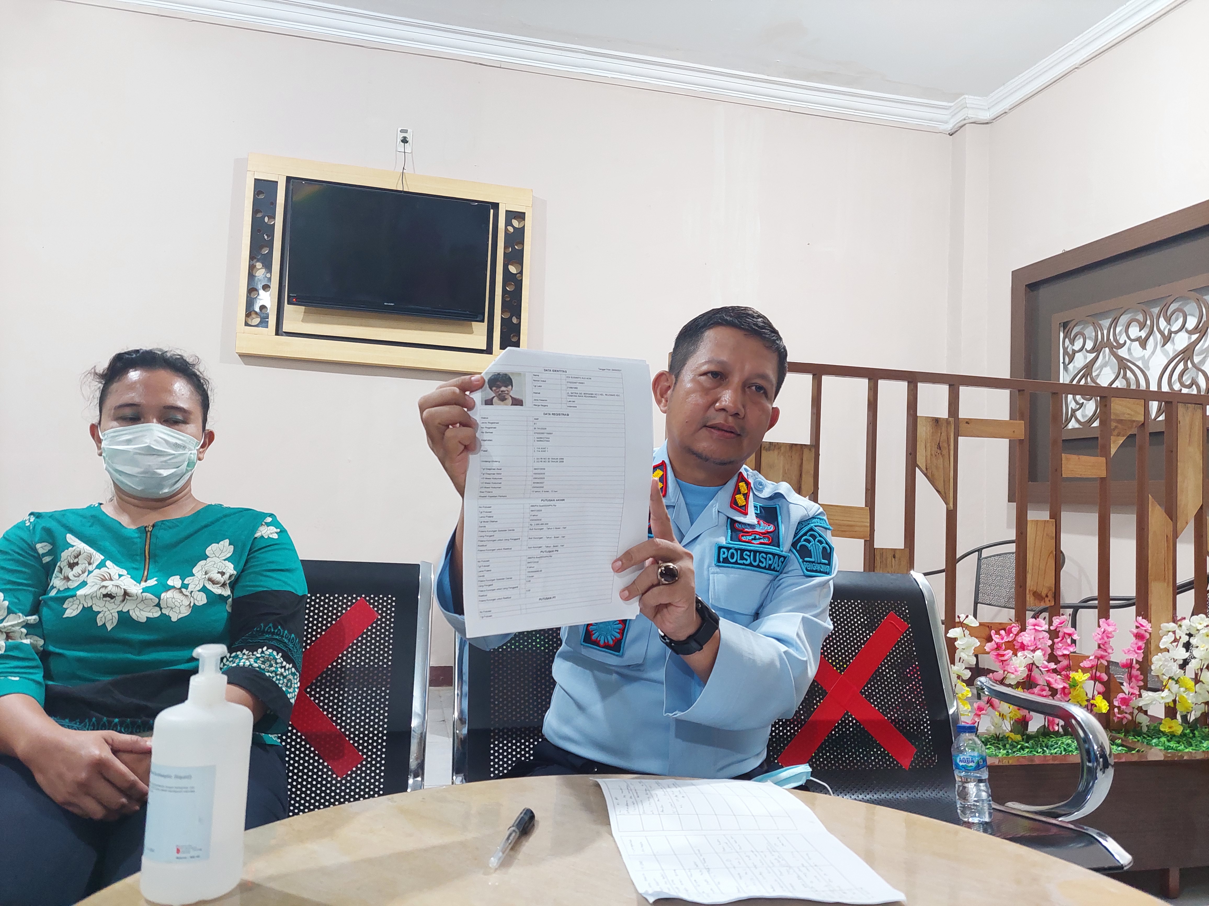 Karutan Kelas I Pekanbaru Tanggapi Soal Isu Warga Binaan Overdosis