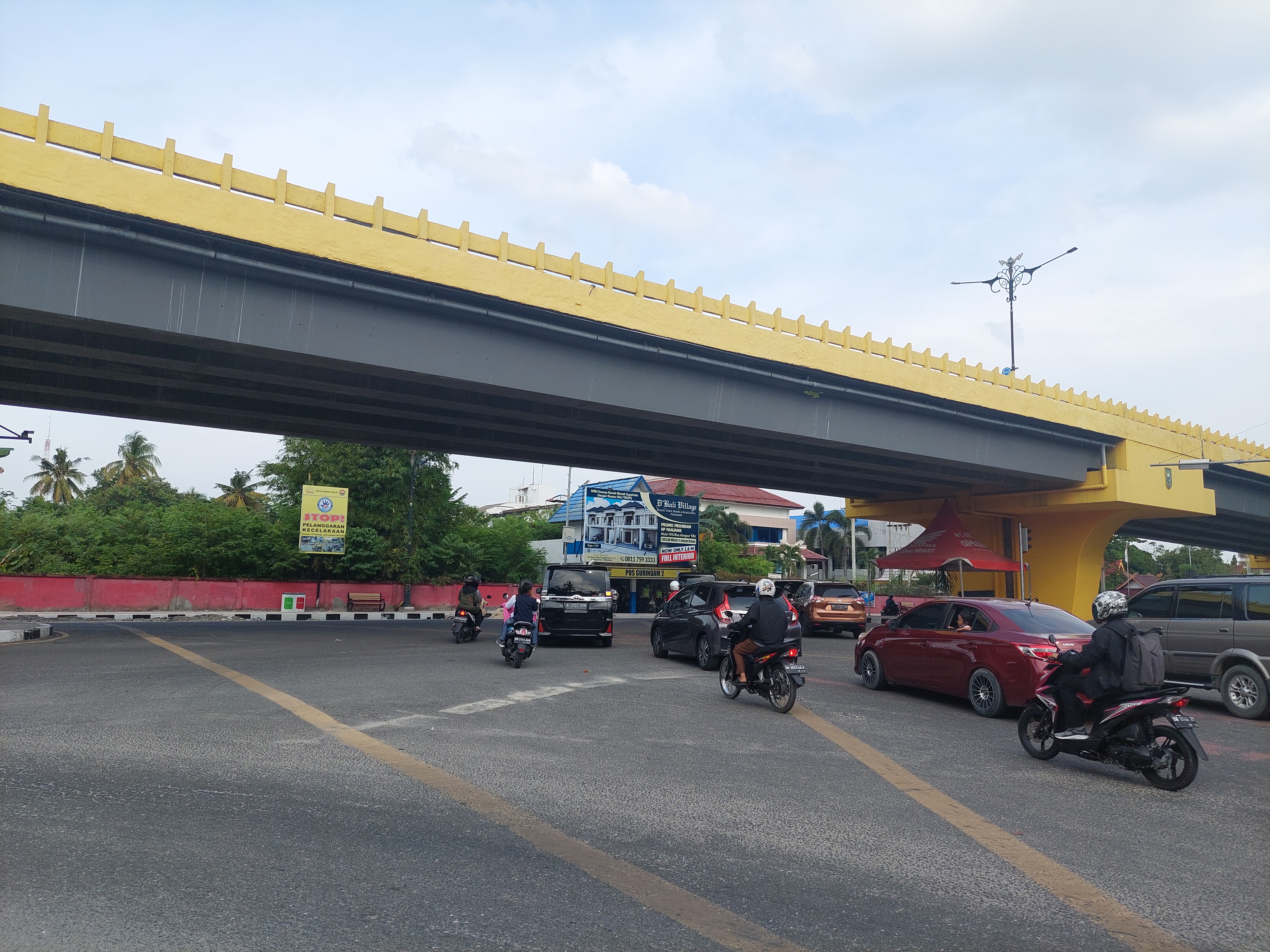 Arus Lalu Lintas di Pekanbaru Kembali Normal, Penyekatan Sudirman-Tuanku Tambusai Dibuka