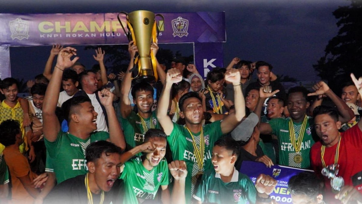 Efri FC Juara KNPI Cup 2025 Setelah Tumbangkan PSSM FC Suka Maju 1-0 di Partai Final
