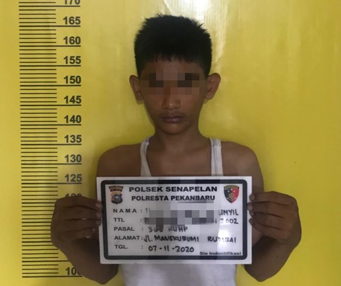 Baru Bebas Dari Penjara, Unyil Sudah Menjambret di Lima TKP Pekanbaru