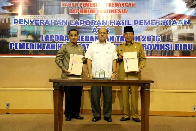 Ketua DPRD Apresiasi Inhil Dapat opini WTP