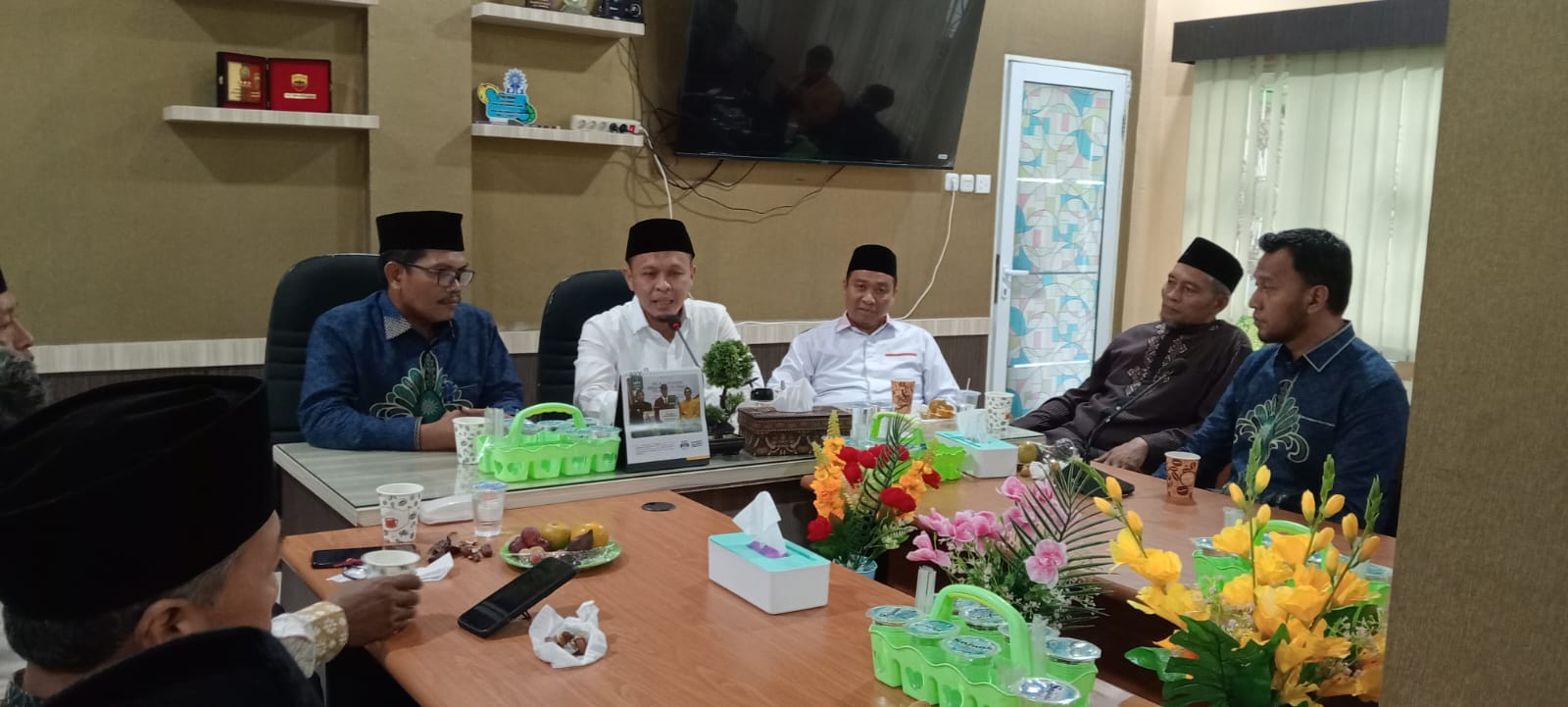 Pasangan AMAn Silaturahmi ke Pimpinan Daerah Muhammadiyah Pekanbaru