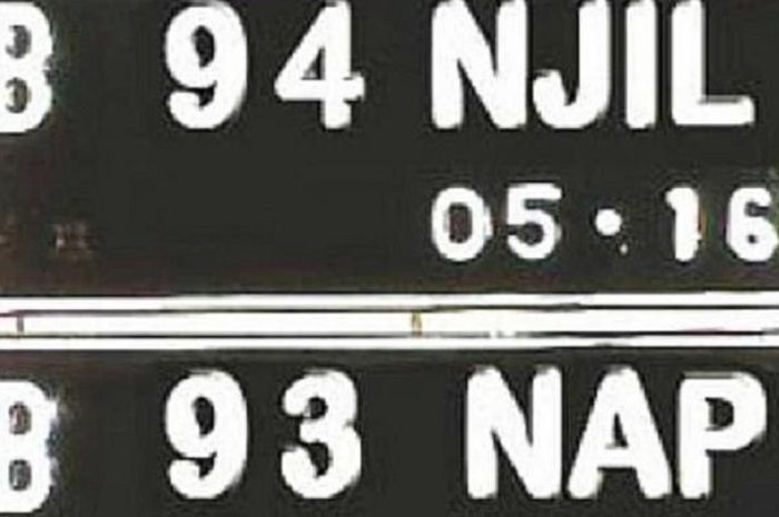 Ini dia Jenis Pelat Nomor yang Bakal Diciduk Polisi