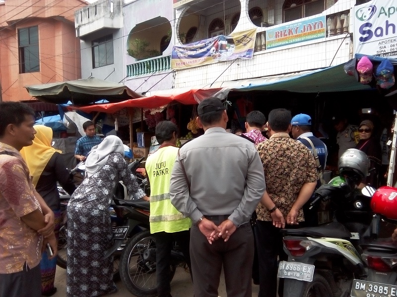 Disdagperin Bengkalis Sosialisasikan Penertiban Pedagang Kaki lima dan Parkir