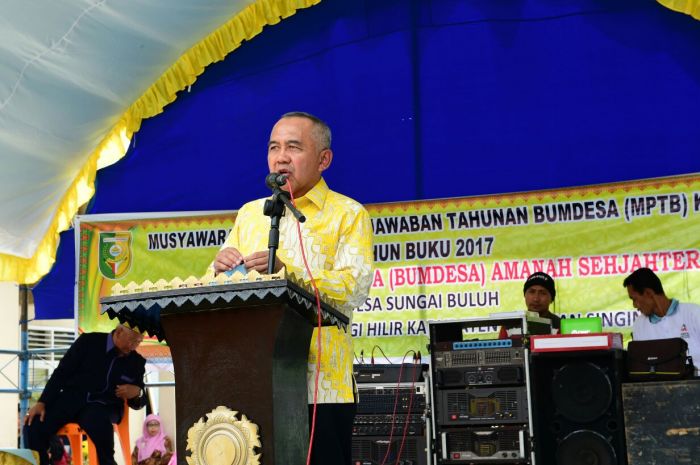 Pemprov Berikan Perhatian Pada BumDes. Gubri: Banyak Potensi Bisa Dikembangkan dari Desa