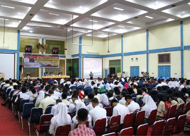 Polda Riau Sosialisasi di Polres Pelelawan