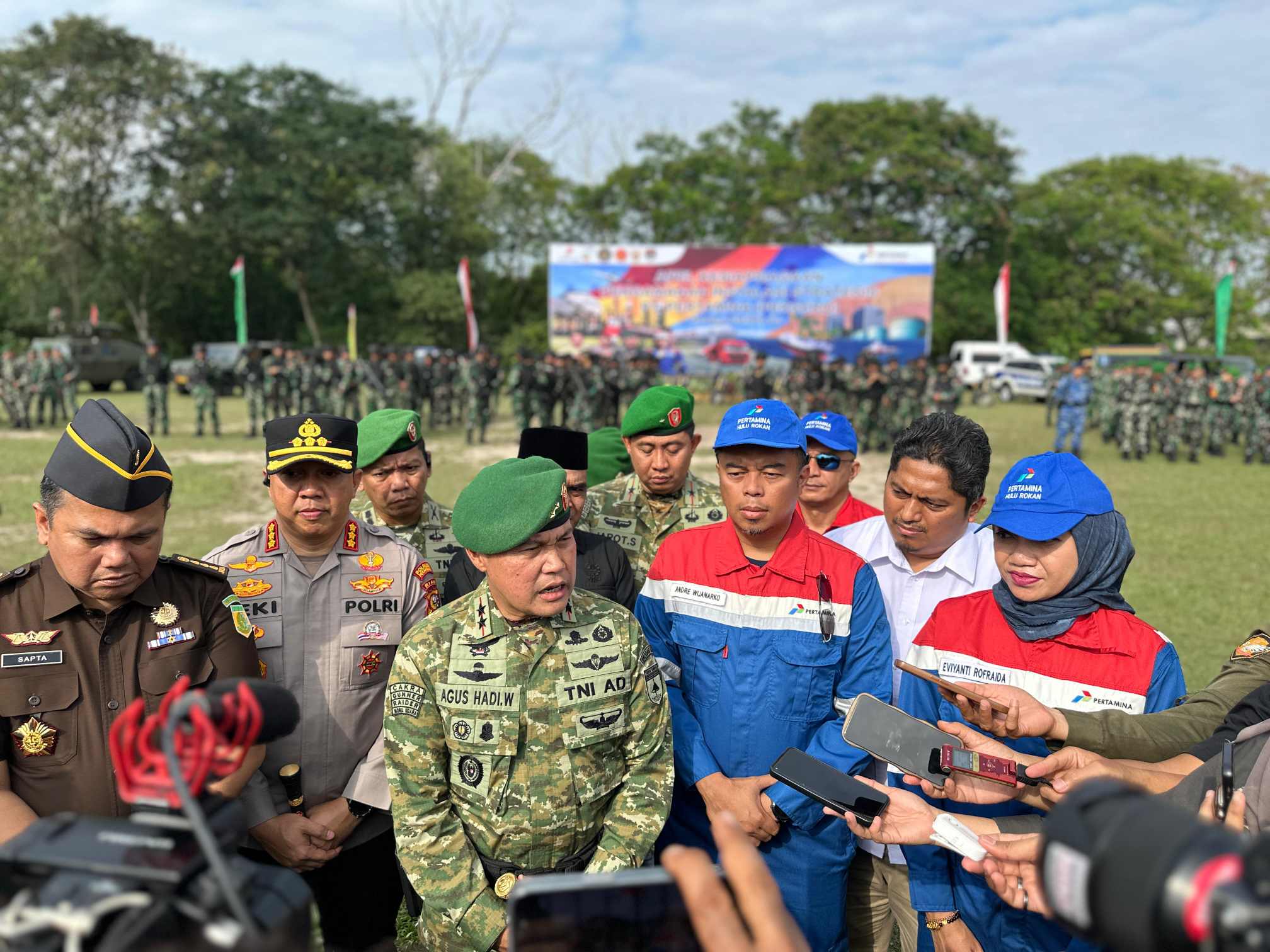 Perkuat Keamanan Energi, PHR–TNI Gelar Apel Siaga Pengamanan Obvitnas di Rumbai