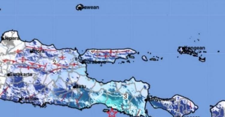 Gempa M 5,1 Guncang Jember