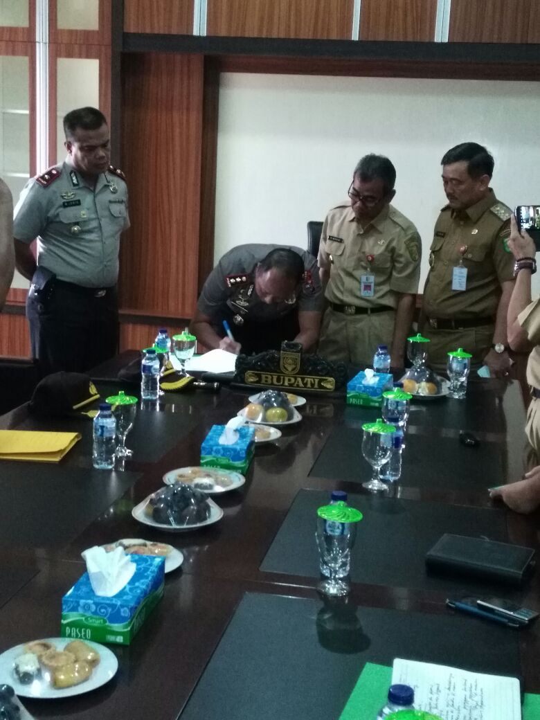 Ini Isi Kesepakatan MoU Antara Polres dan Pemkab Kuansing