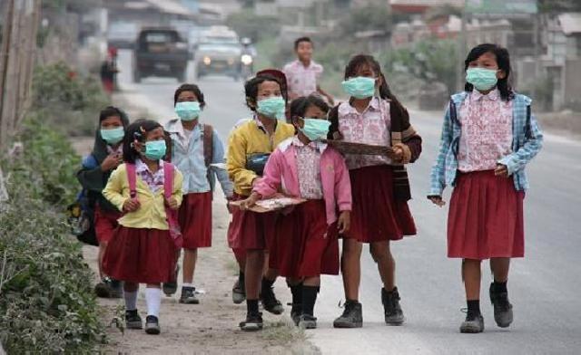 Udara Memburuk, Disdik Pekanbaru Himbau Sekolah Kurangi Aktivitas Diluar Ruangan