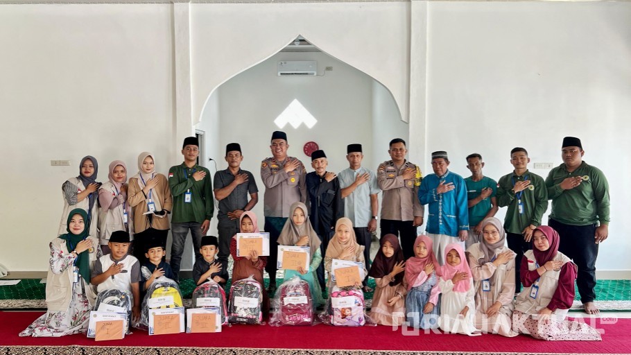 Semarak Ramadan, Polsek Tanah Putih Tanjung Melawan Gelar Festival Anak Saleh