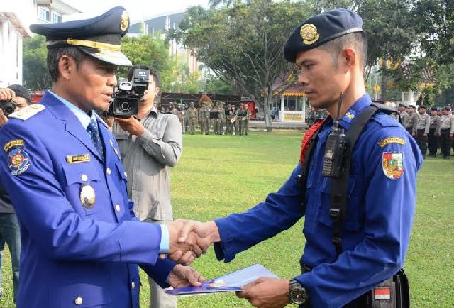 Wakil Walikota Pekanbaru Pimpin Upacara HUT Damkar ke-97