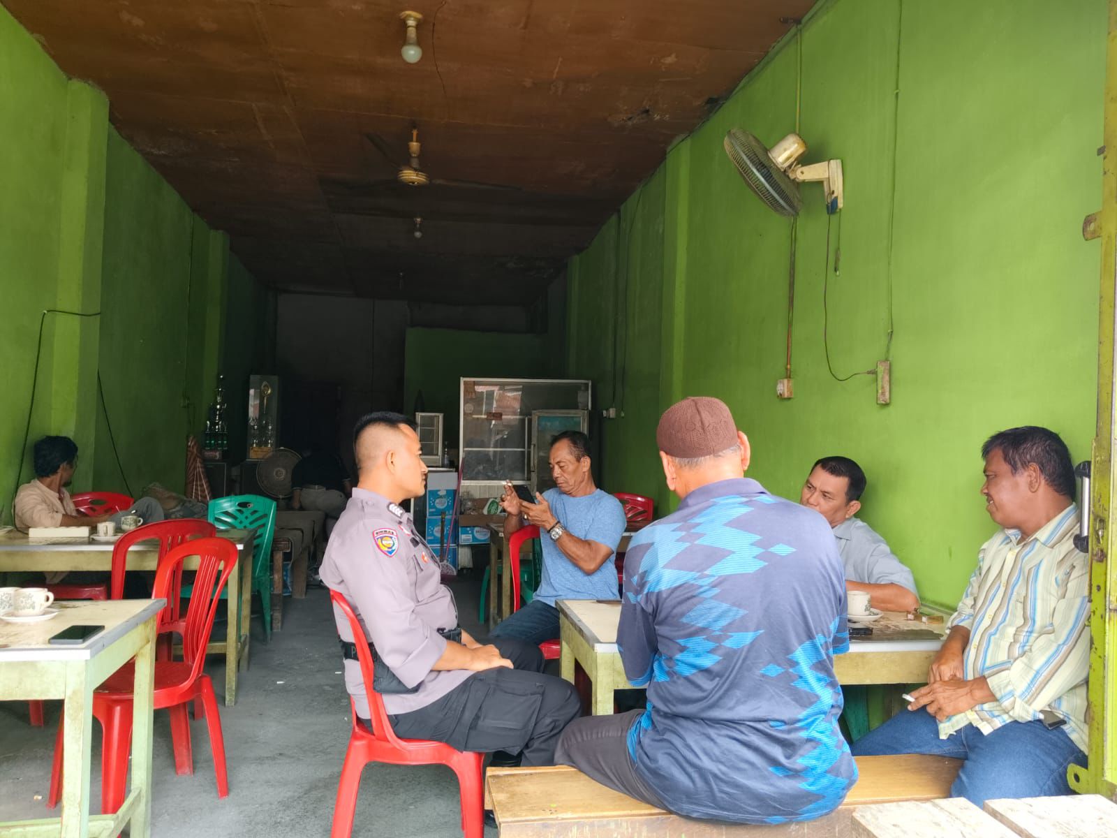 Polres Rokan Hulu Gelar Cooling System untuk Jaga Kondusivitas Pasca Pemilu