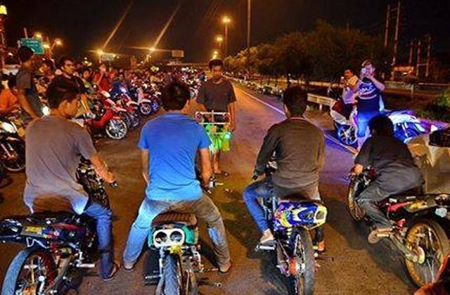 Komplek Perkantoran Pangkalan Kerinci Jadi Arena Trek Balap Liar