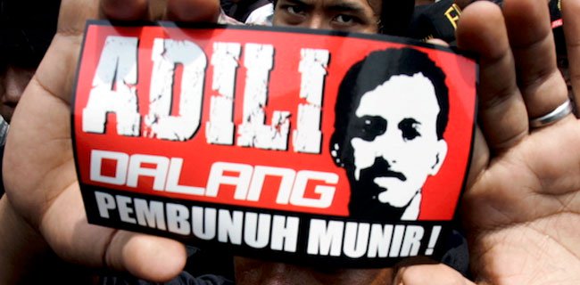 Sudah 14 Tahun Lho, Kasus Munir Nggak Jelas Juntrungannya