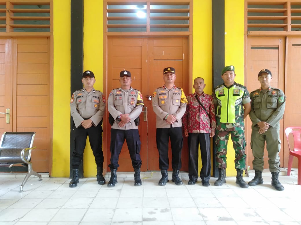 Usai Pemilu, Polsek Simpang Kanan Pastikan Keamanan Logistik