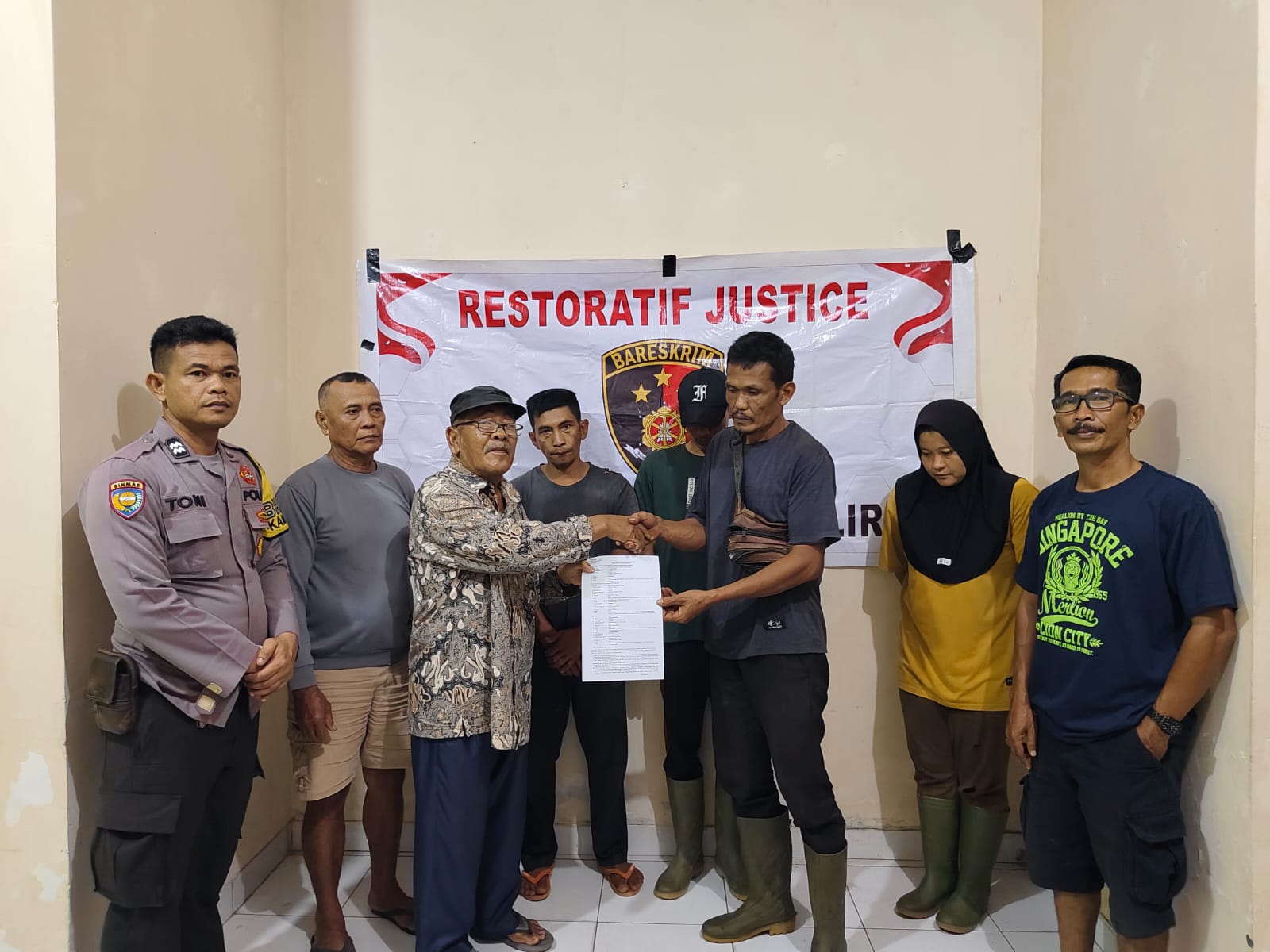 Dugaan Penggelapan Berondolan Sawit di Kuansing Diselesaikan Secara Restorative Justice