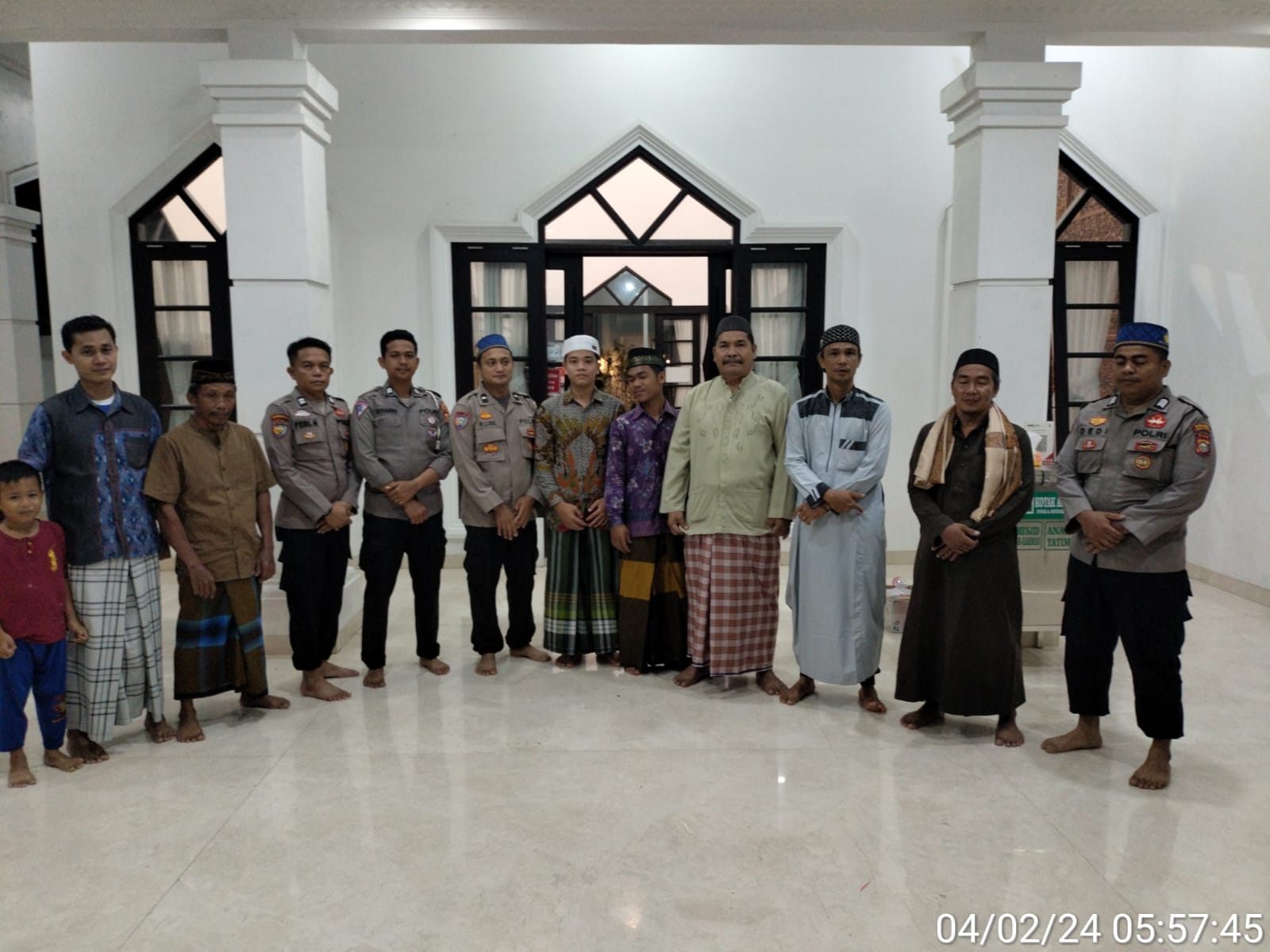 Polsek Bagan Sinembah Sampaikan Pesan Damai ke Masyarakat